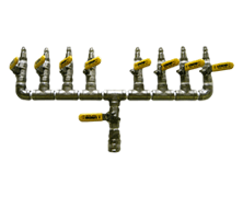 Image of the MN-8, 8-station Manifold.